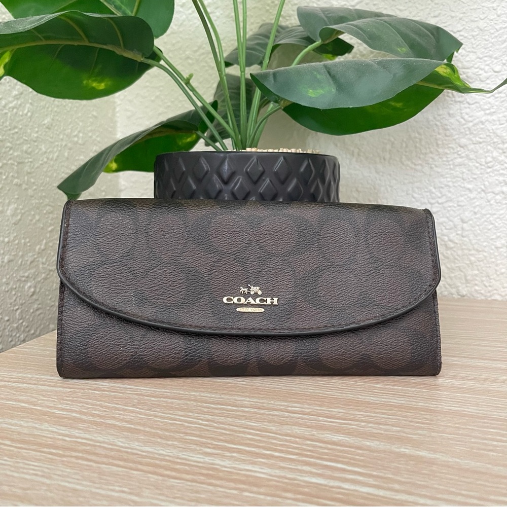 Coach slim envelope wallet